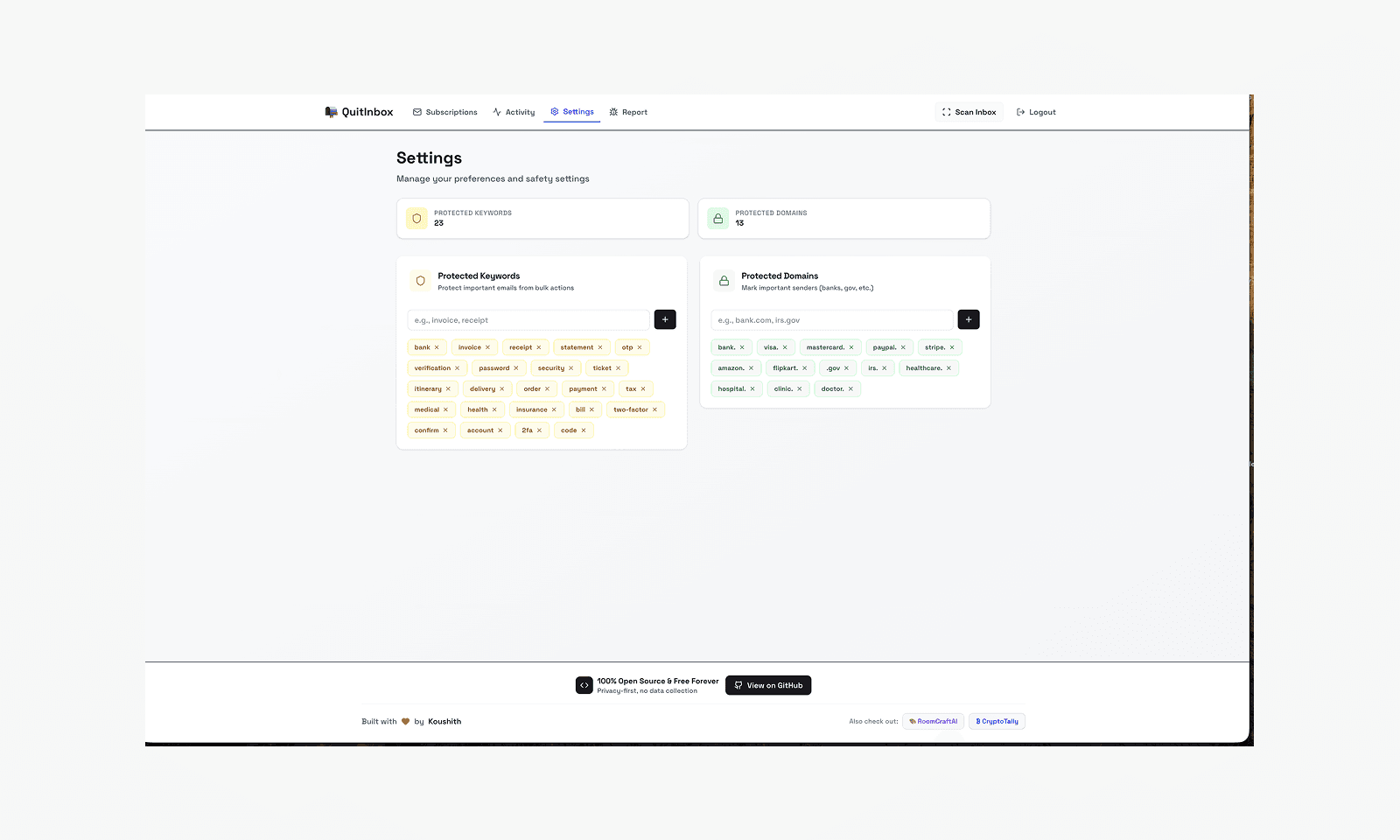 QuiteInbox screenshot 8